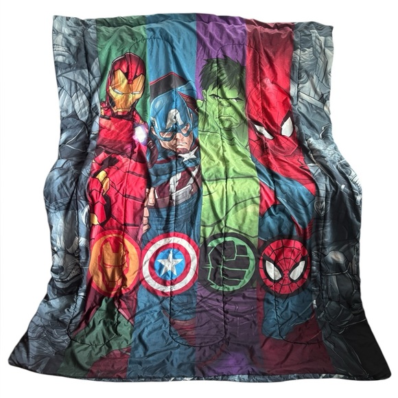 Other - Avengers Comforters Twin Size Single Two Sided Good Used Condition